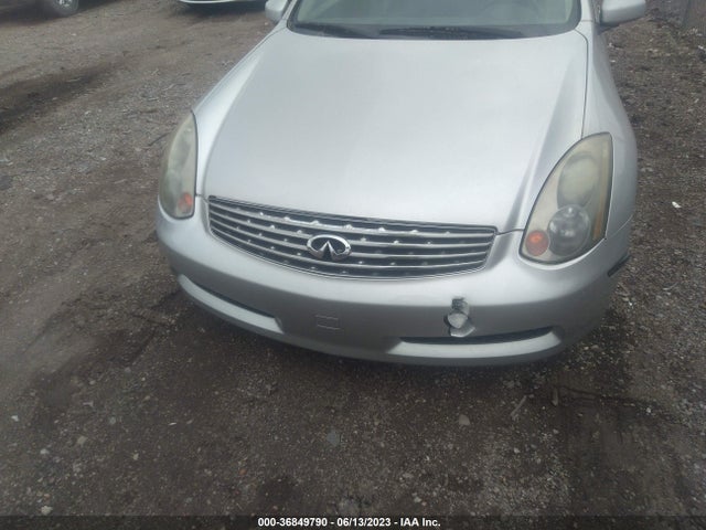 2004 INFINITI G35 COUPE W/LEATHER VIN: JNKCV54E54M803370