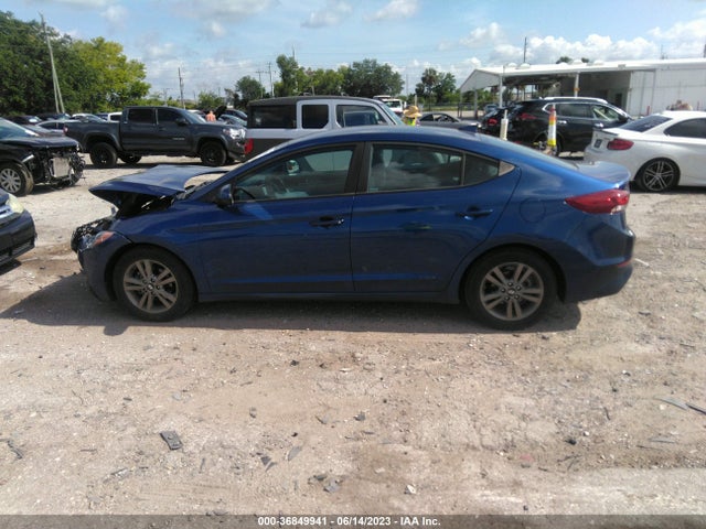 2018 HYUNDAI ELANTRA SEL VIN: 5NPD84LF1JH324466