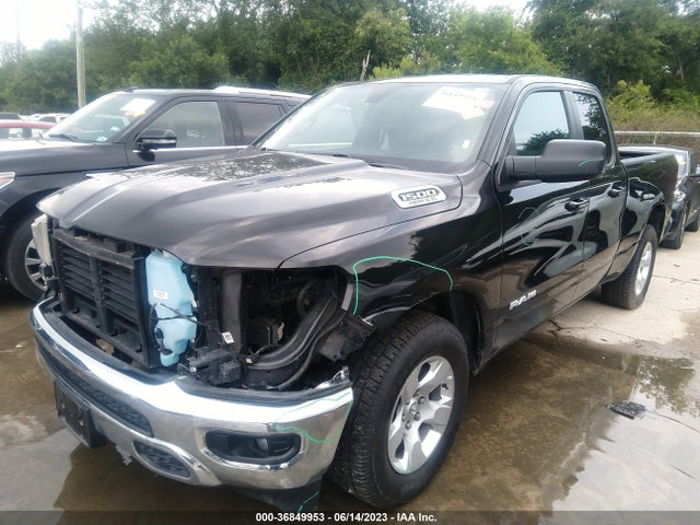 RAM 1500 Big Horn 2022 1C6RREBT4NN274224 Image 2