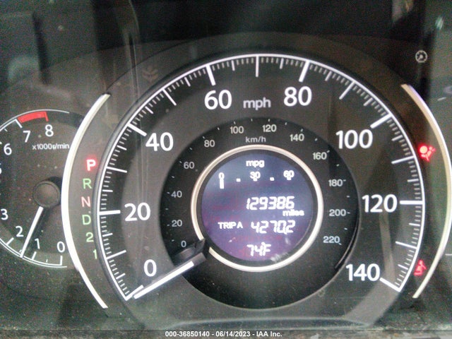 2012 HONDA CR-V EX-L VIN: 5J6RM4H7XCL062734