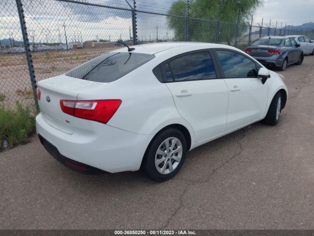 KNADM4A39F6467958 KIA RIO LX