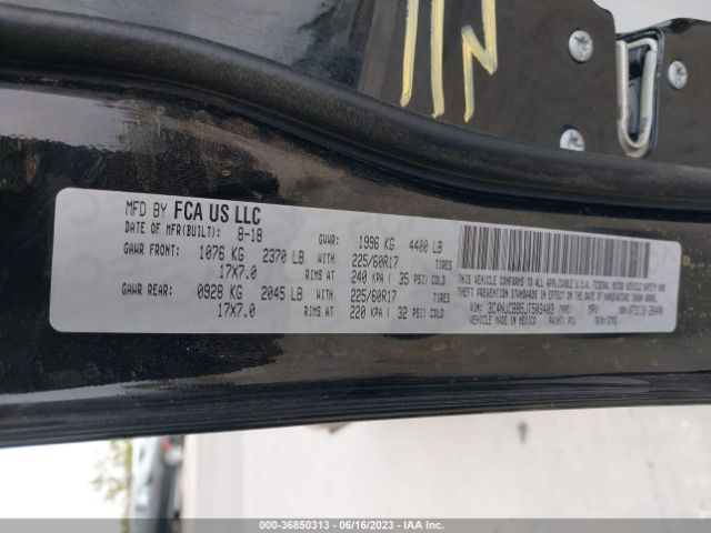 Jeep Compass Latitude W/sun/wheel Pkg 2018 3C4NJCBB5JT503403 Image 16