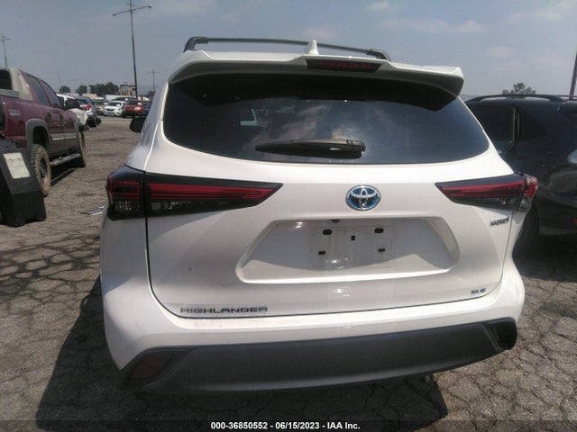 Toyota Highlander Hybrid Xle 2021 5TDHARAH3MS008413 Image 8