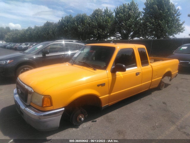 2005 FORD RANGER XLT VIN: 1FTYR44U95PA62024
