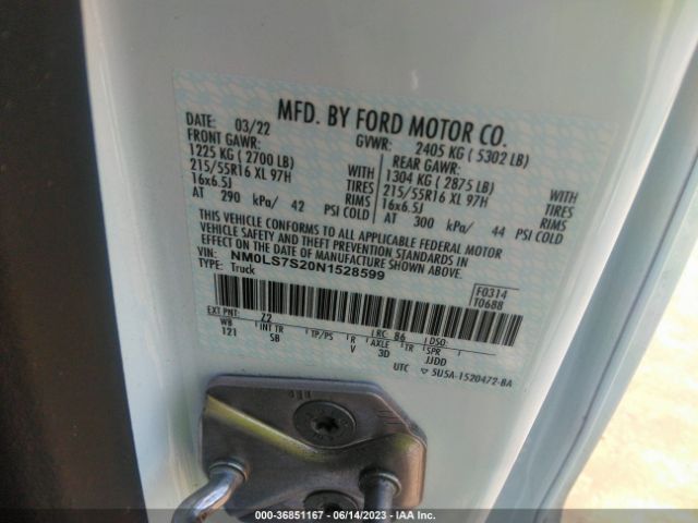 NM0LS7S20N1528599 Ford Transit Connect Van Xl