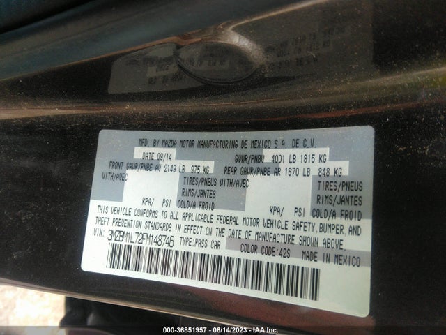 Mazda Mazda3 I Touring 2015 3MZBM1L72FM148746 Image 15