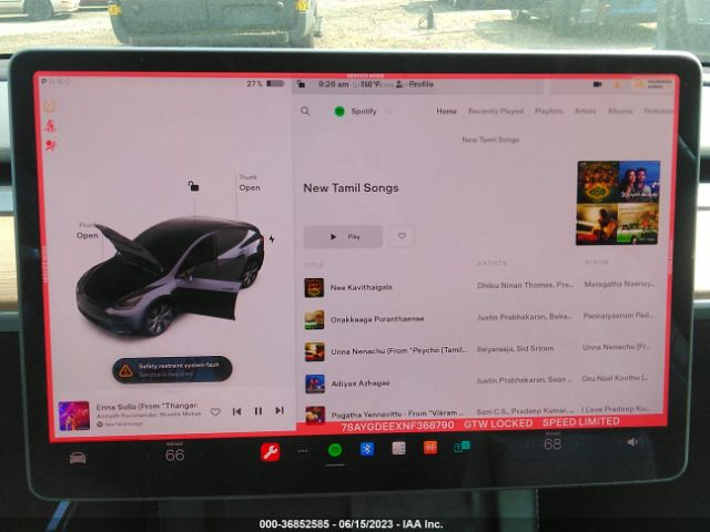 7SAYGDEEXNF368790 Tesla Model Y Long Range