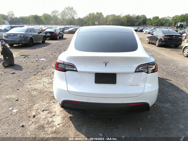 2021 TESLA MODEL Y LONG RANGE VIN: 5YJYGDEE5MF184563