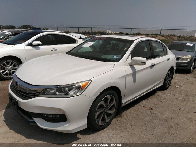 2016 HONDA ACCORD SEDAN EX-L VIN: 1HGCR2F86GA143441