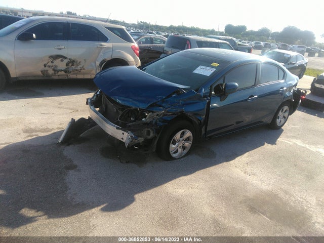 Honda Civic Sedan Lx 2014 19XFB2F59EE031362 Image 2
