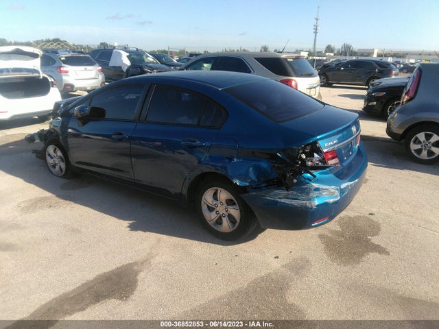 Honda Civic Sedan Lx 2014 19XFB2F59EE031362 Image 3