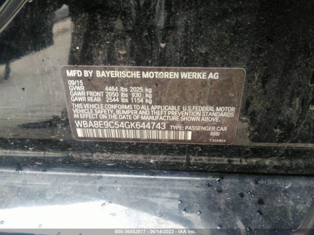 WBA8E9C54GK644743 BMW 3 Series 328i
