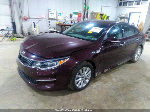 KIA OPTIMA EX 2018 5XXGU4L30JG212493 Image 2