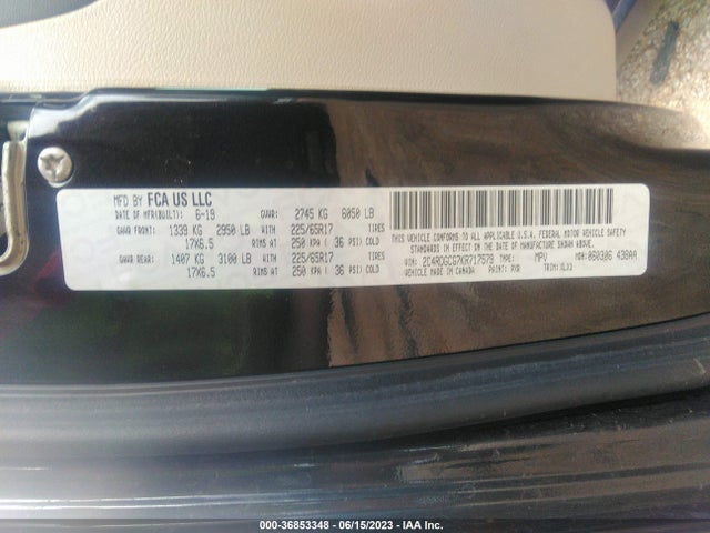 Dodge Grand Caravan Sxt 2019 2C4RDGCG7KR717579 Image 9