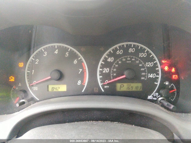 2009 TOYOTA COROLLA VIN: 2T1BU40E49C176259