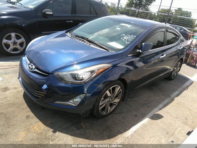 2015 HYUNDAI ELANTRA LIMITED VIN: 5NPDH4AE2FH638032