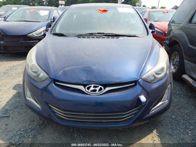 2015 HYUNDAI ELANTRA LIMITED VIN: 5NPDH4AE2FH638032