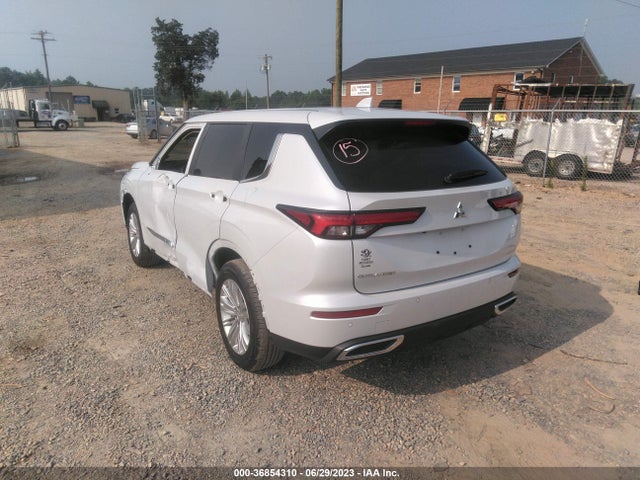 2023 MITSUBISHI OUTLANDER ES VIN: JA4J3TA82PZ010921