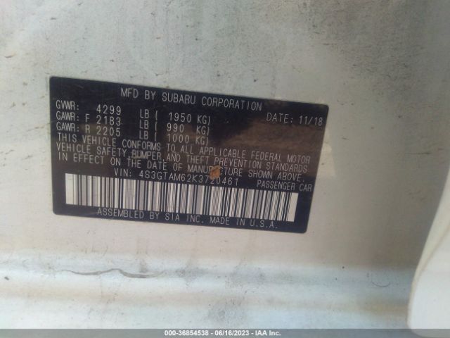 4S3GTAM62K3720461 Subaru Impreza Sport