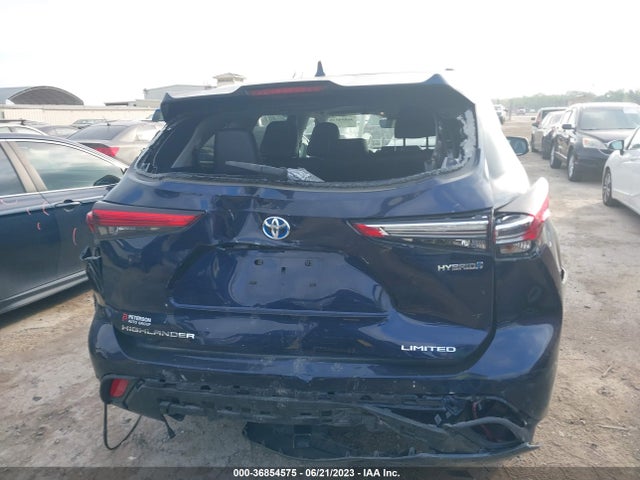 2021 TOYOTA HIGHLANDER HYBRID LIMITED VIN: 5TDDBRCH9MS520833