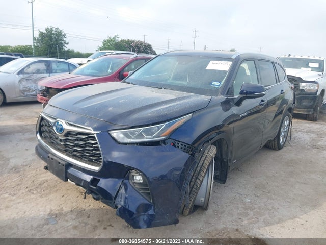 Toyota Highlander Hybrid Limited 2021 5TDDBRCH9MS520833 Image 2