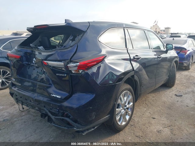 2021 TOYOTA HIGHLANDER HYBRID LIMITED VIN: 5TDDBRCH9MS520833