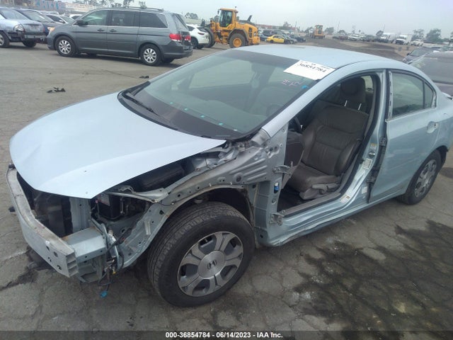 2012 HONDA CIVIC HYBRID VIN: JHMFB4F36CS001187