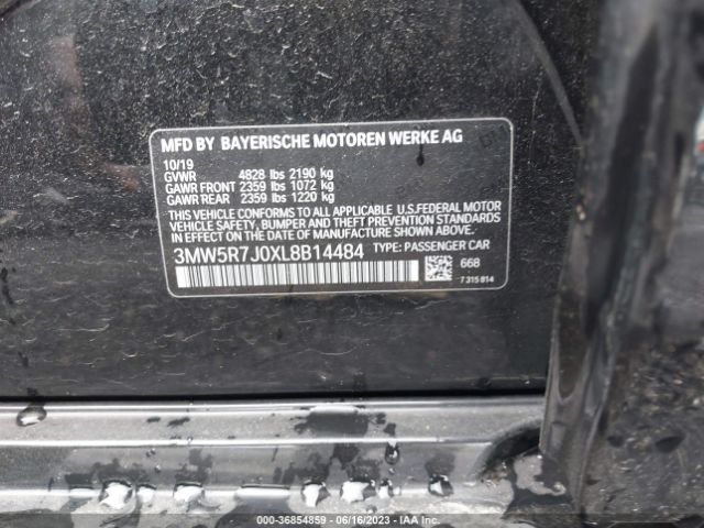3MW5R7J0XL8B14484 BMW 3 Series 330i Xdrive
