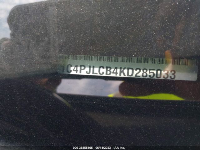 1C4PJLCB4KD285033 Jeep Cherokee Latitude