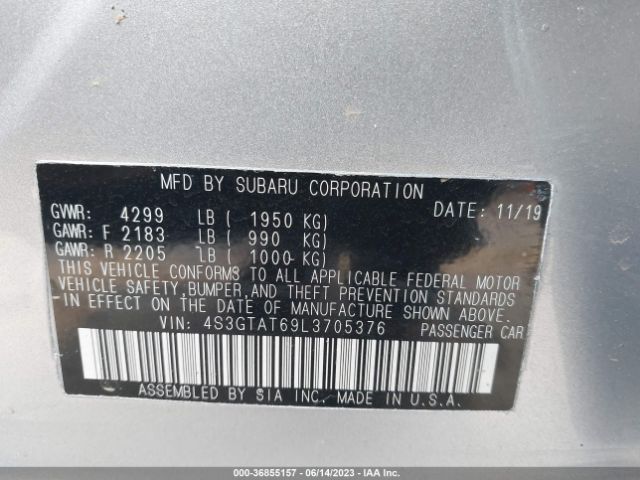 4S3GTAT69L3705376 Subaru Impreza Limited