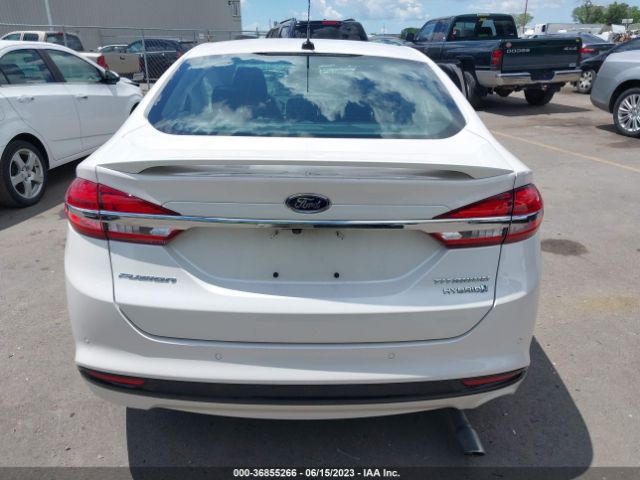 3FA6P0RU6HR117370 Ford FUSION HYBRID