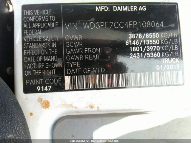 WD3PE7CC4FP108064 Mercedes-Benz SPRINTER CARGO VANS