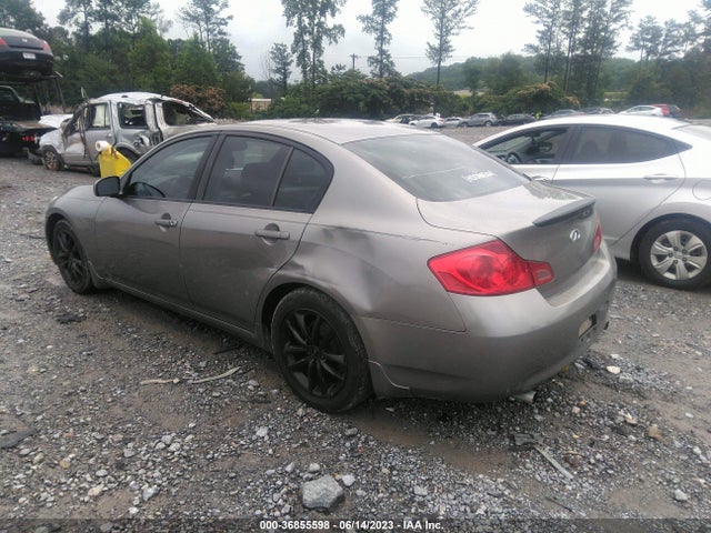 2007 INFINITI G35 SEDAN JOURNEY VIN: JNKBV61EX7M729535