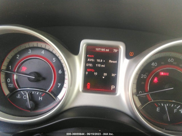 2015 DODGE JOURNEY SXT VIN: 3C4PDCBG4FT722517