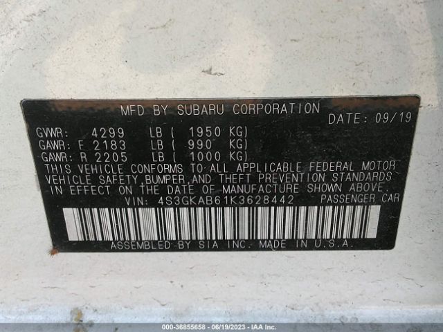 4S3GKAB61K3628442 Subaru Impreza