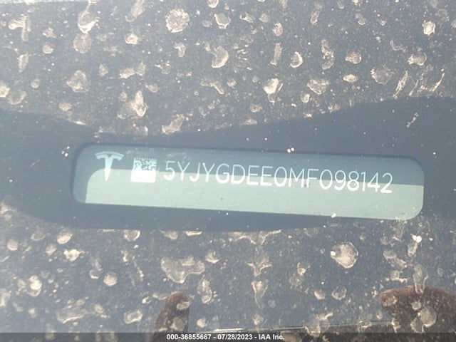 5YJYGDEE0MF098142 Tesla Model Y Long Range