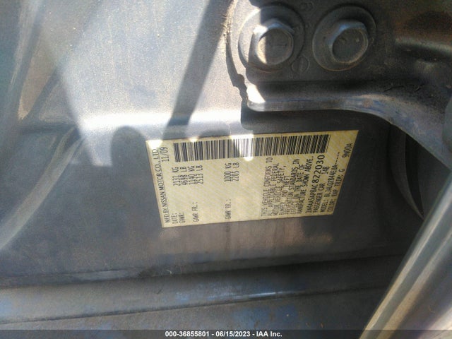 2010 NISSAN MAXIMA 3.5 S VIN: 1N4AA5AP8AC822030