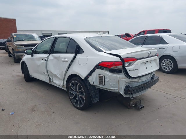 2020 TOYOTA COROLLA SE/NIGHTSHADE VIN: JTDS4RCE9LJ021646