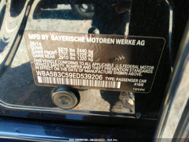 WBA5B3C59ED539206 BMW 5 Series 535i Xdrive