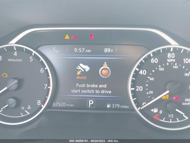 1N4AA6AVXKC369065 Nissan MAXIMA SL