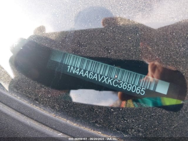 1N4AA6AVXKC369065 Nissan MAXIMA SL
