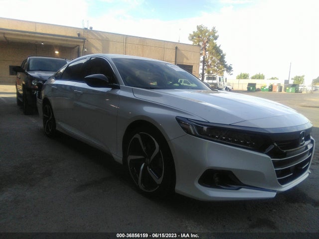 2022 HONDA ACCORD SEDAN SPORT VIN: 1HGCV1F36NA098170
