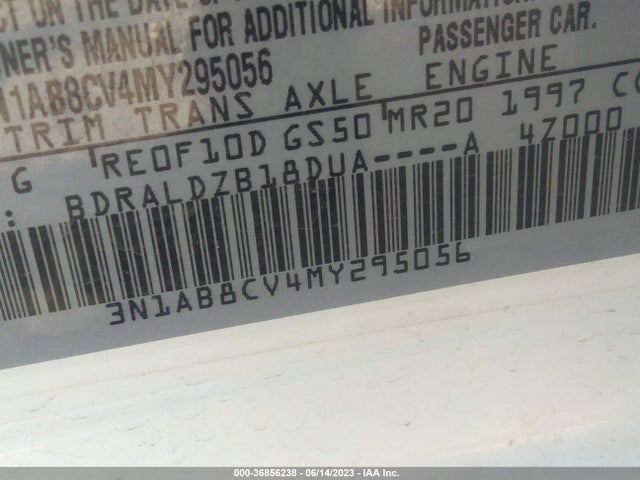 Nissan SENTRA SV 2021 3N1AB8CV4MY295056 Image 9