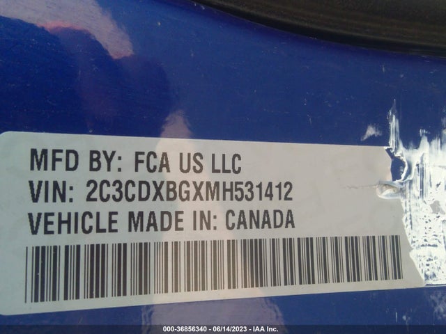 Dodge Charger Sxt 2021 2C3CDXBGXMH531412 Image 14