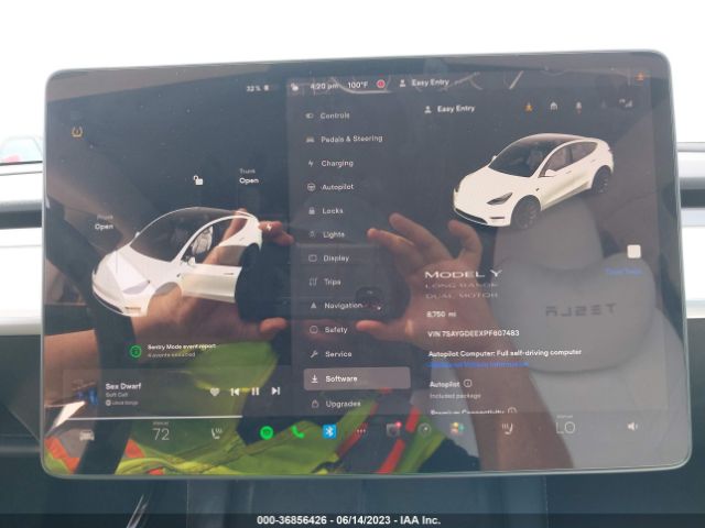 7SAYGDEEXPF607483 Tesla Model Y Long Range