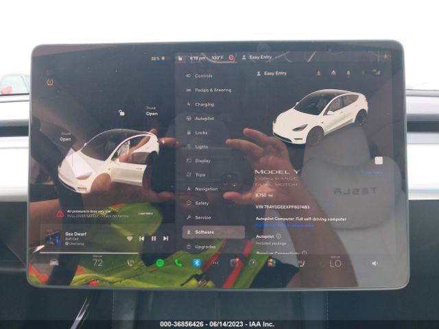 7SAYGDEEXPF607483 Tesla Model Y Long Range