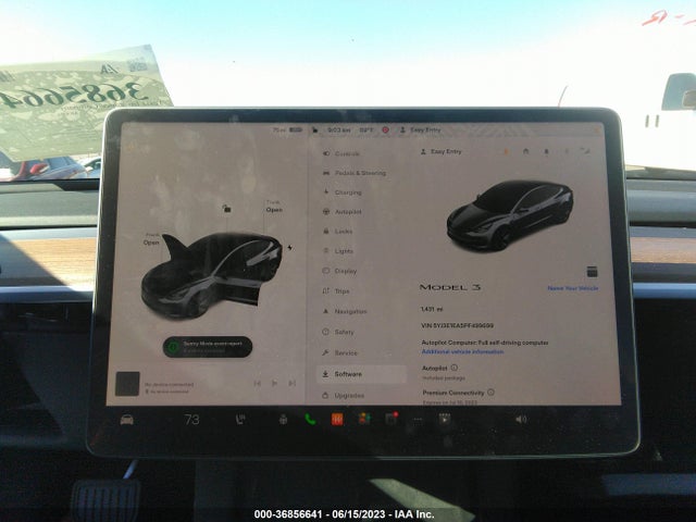 2023 Tesla 3, VIN: 5YJ3E1EA5PF499699