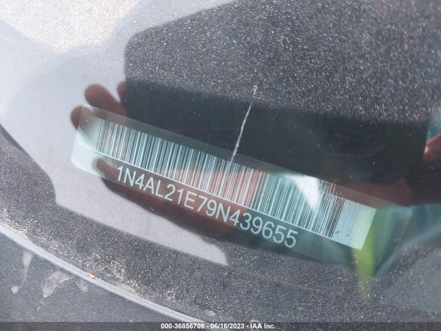 2009 NISSAN ALTIMA 2.5 S VIN: 1N4AL21E79N439655