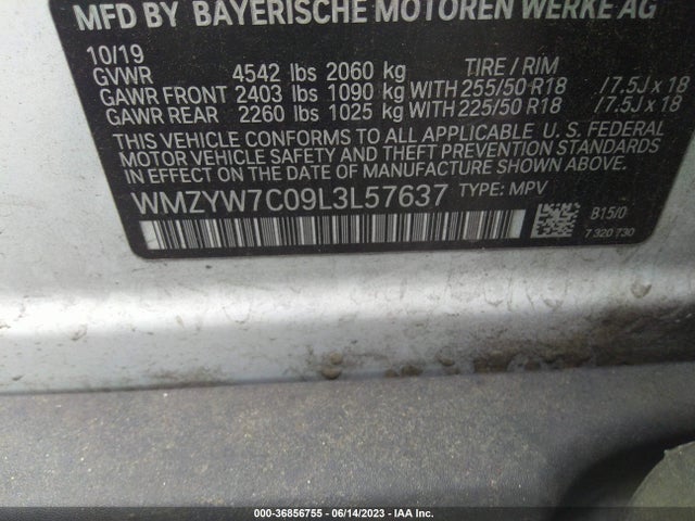 2020 Mini Countryman, VIN: WMZYW7C09L3L57637