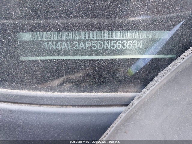 2013 NISSAN ALTIMA 2.5 SL VIN: 1N4AL3AP5DN563634